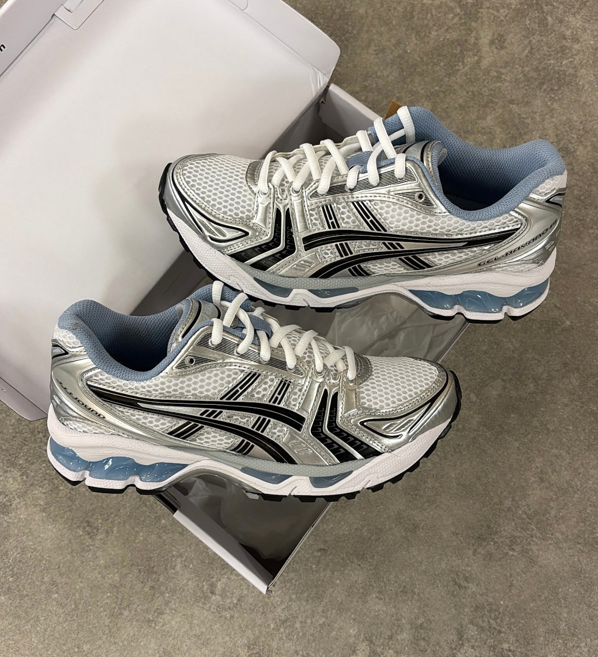 Asics Gel Kayano 14 x JJJJound - Ice Blue – sourcedbyelliot