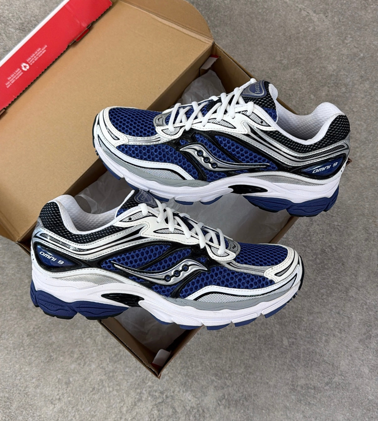 Saucony ProGrid Omni 9 - Skipper Blue