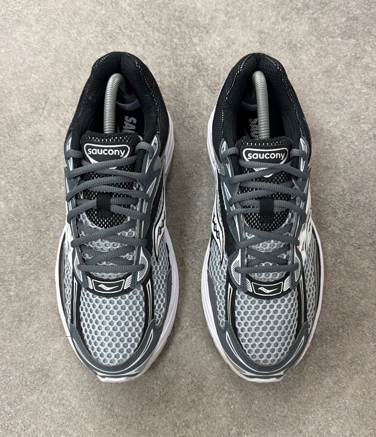Saucony ProGrid Omni 9 - Cadet Grey Red