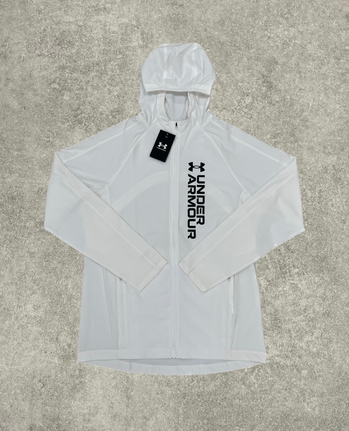 Under Armour ‘Run The Storm’ Windrunner - White