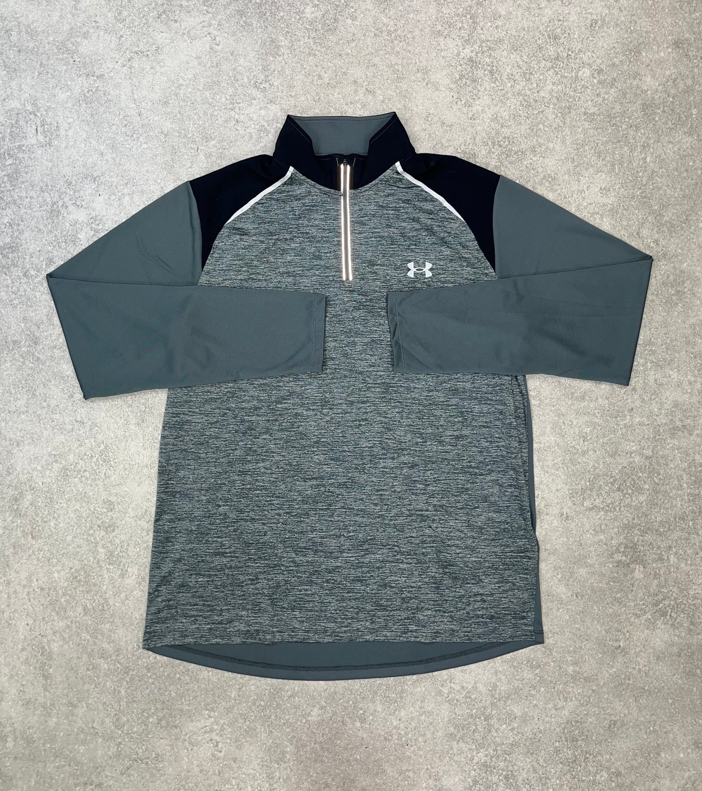 Under Armour Tech 1/4 Zip - Grey/Black