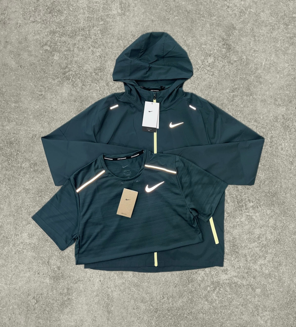 Nike UV Windrunner & Miler 1.0 Set - Deep Jungle