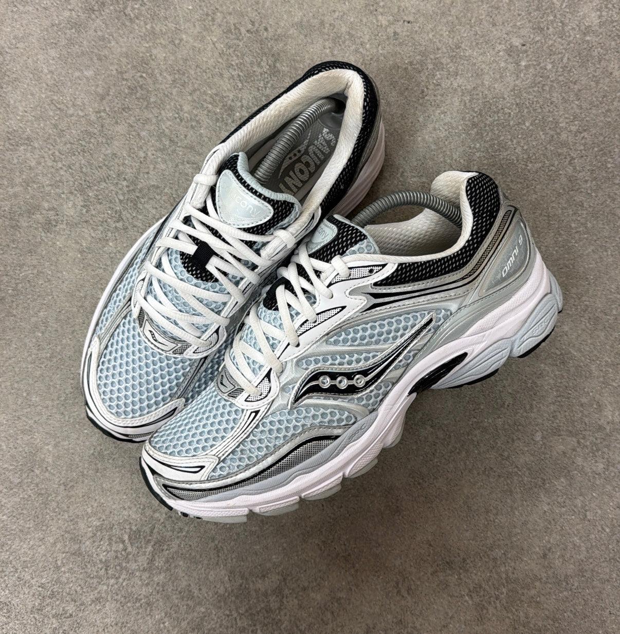 Saucony ProGrid Omni 9 - White Sky Blue