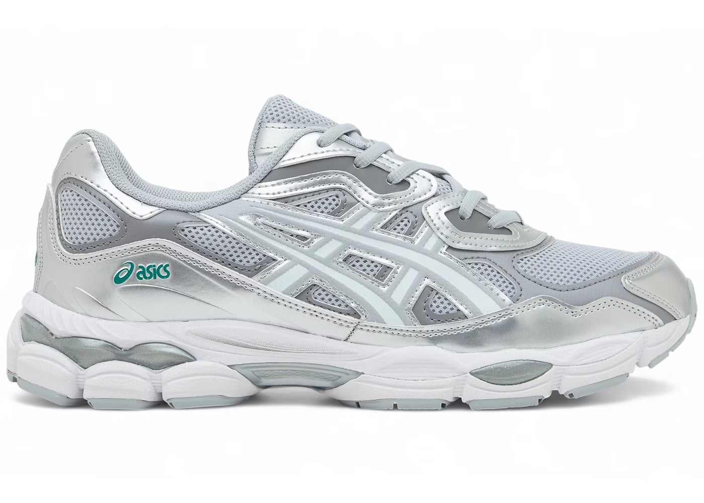 Asics Gel NYC - Silver Piedmont Grey/White Aqua