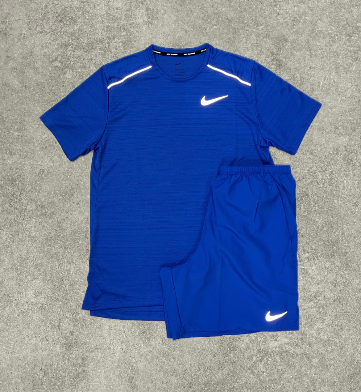 Nike Miler 1.0 & Challenger 7” Short Set - Royal Blue