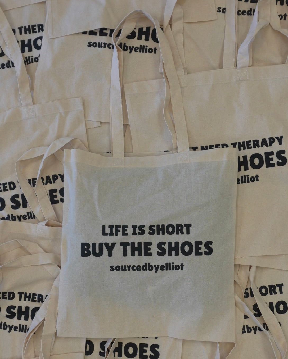 ‘Life Is Short Buy The Shoes’ Essential Tote Bag