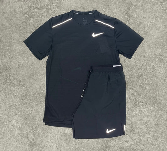 Nike Miler 1.0 & Flex Stride 7” Short Set - Black