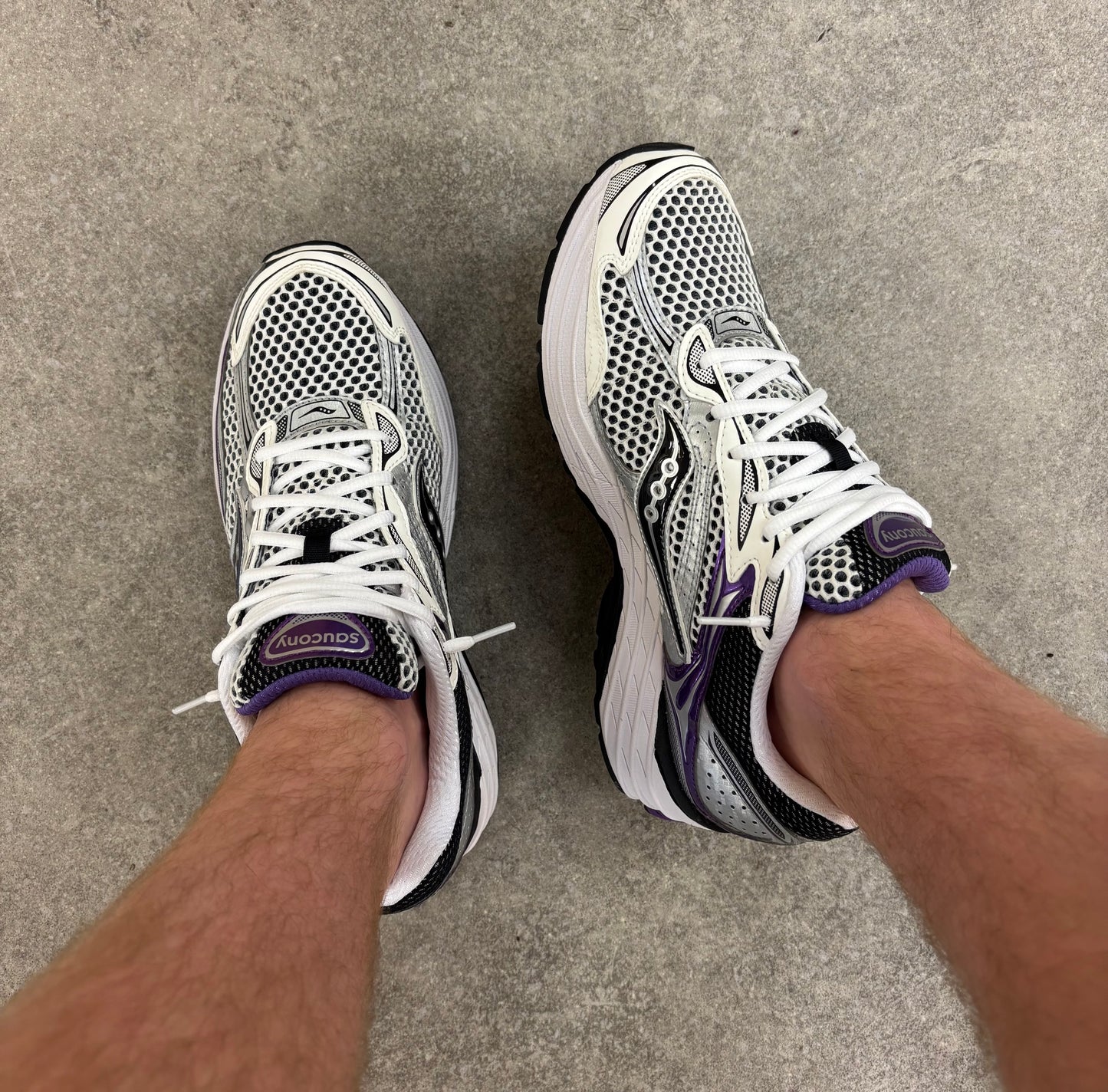 Saucony ProGrid Omni 9 - Purple Silver