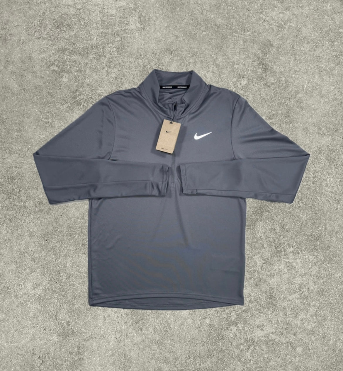 Nike Pacer 1/4 Zip - Smoke Grey