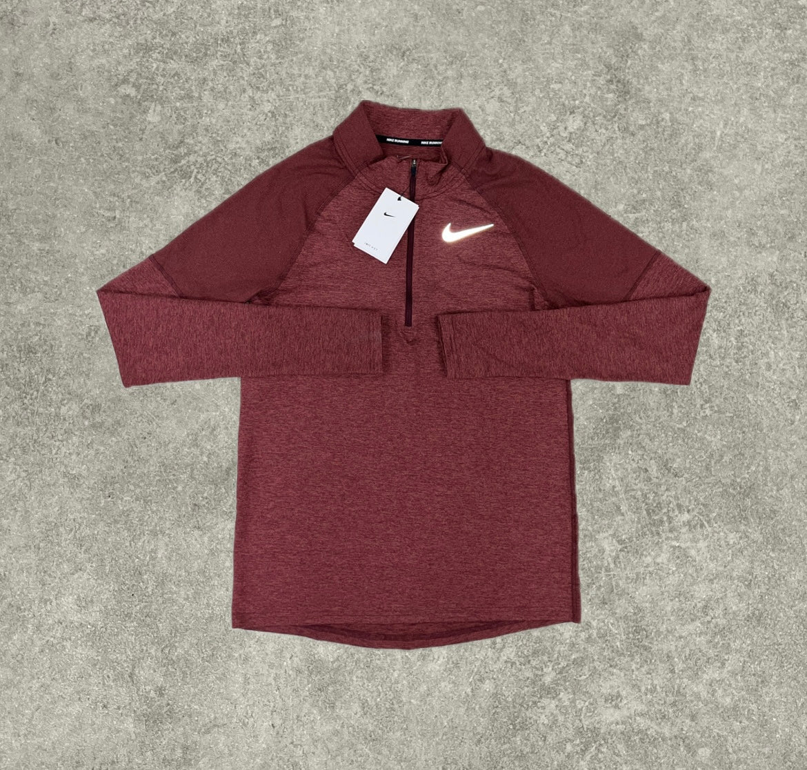 Nike Element 2.0 1/4 Zip - Maroon