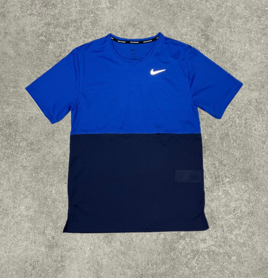 Nike Breathe T-Shirt - Royal Blue/Navy