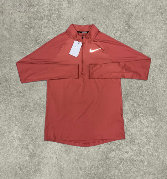 Nike Element 2.0 1/4 Zip - Adobe Red