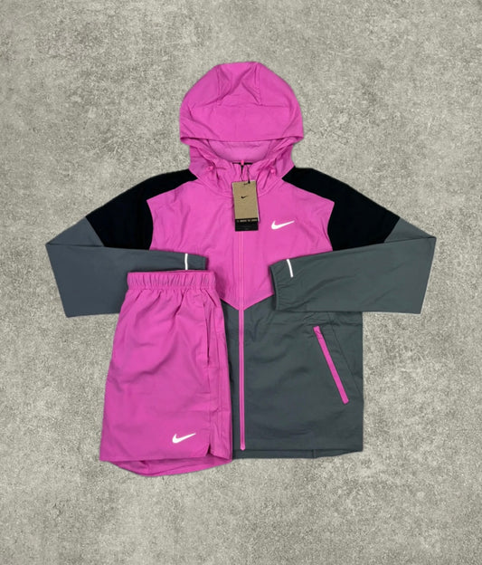 Nike UV Windrunner & 7” Challenger Short Set - Playful Pink