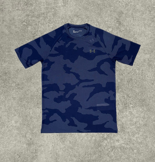 Under Armour Camo T-Shirt - Midnight Navy