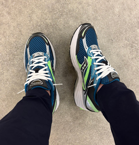 Saucony ProGrid Omni 9 - Blue Lime